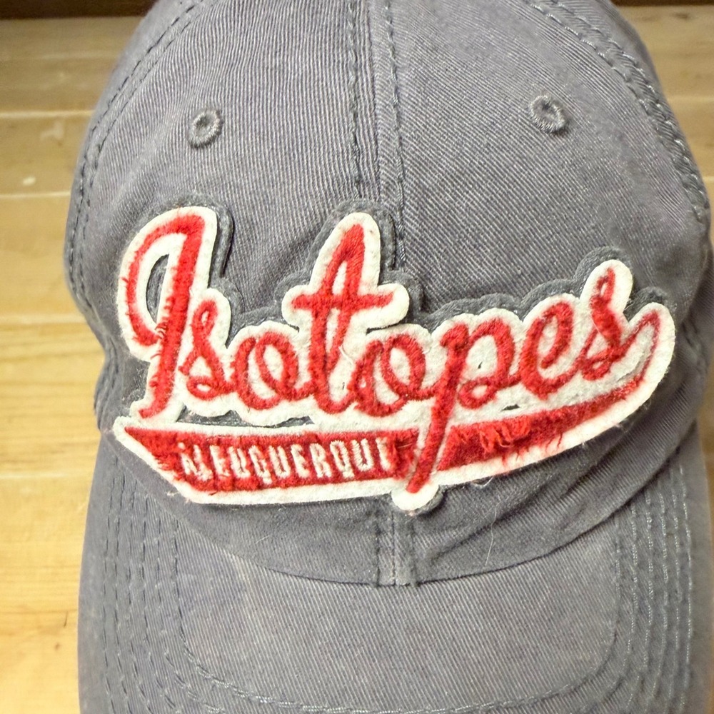 47 Brand Albuquerque Isotopes Hat Womens Gray MiLB Baseball Cap Adjustable - Picture 7 of 7